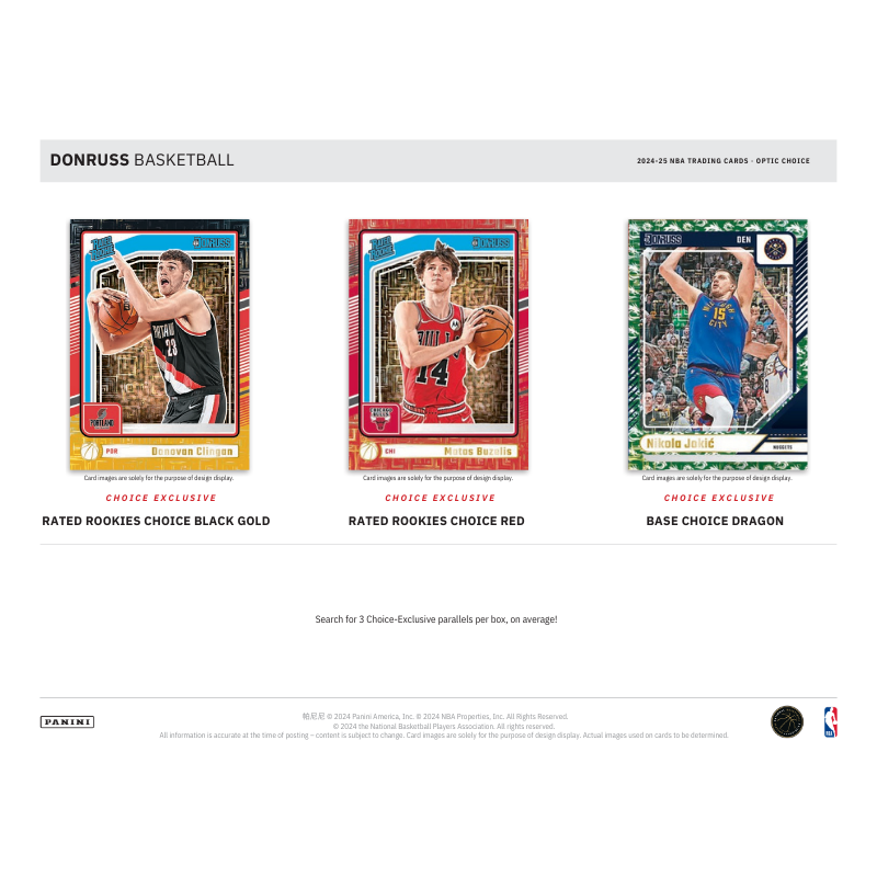 2024/25 Panini Donruss Basketball Choice Box