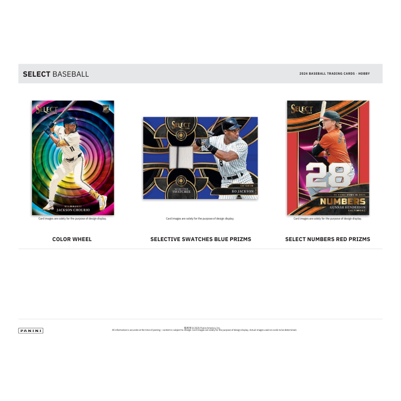 2024 Panini Select Baseball Hobby Box