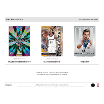 2023/24 Panini Prizm Basketball Hobby 12 Box Case