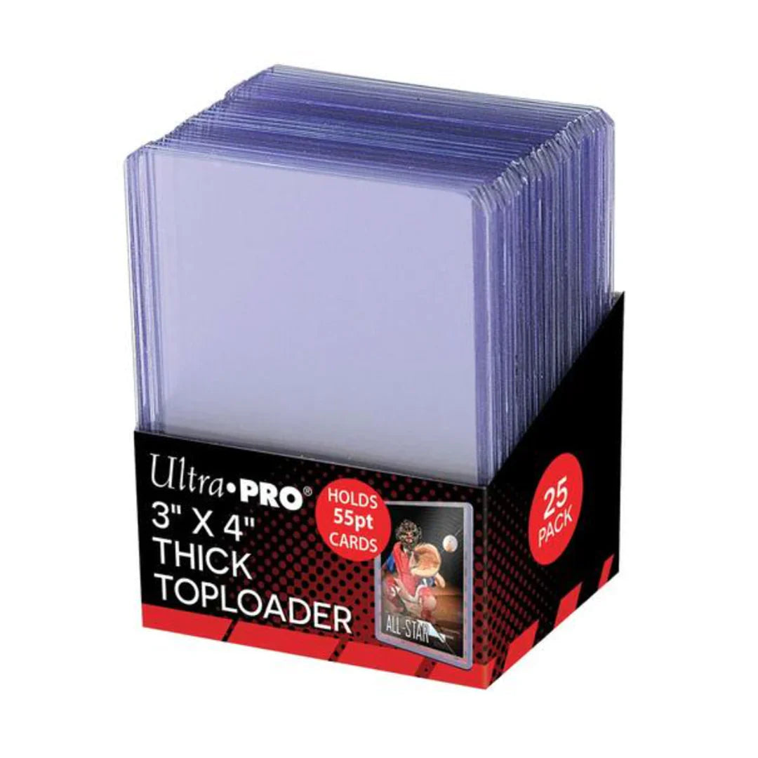 Ultra Pro 3x4 Thick 55pt Toploaders (25ct)
