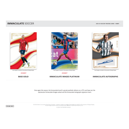 2024 Panini Immaculate Soccer Hobby Box