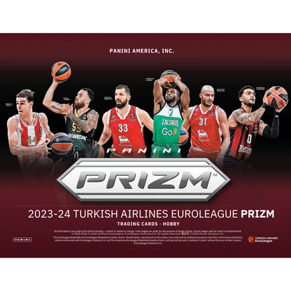 2023/24 Panini Prizm Euroleague Basketball Hobby Box