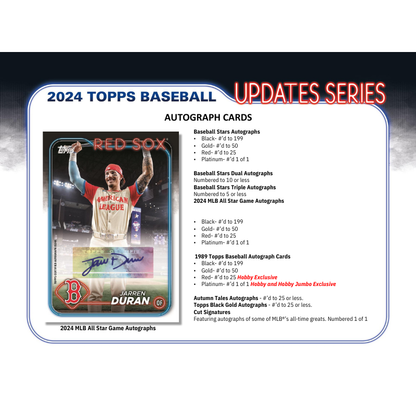 2024 Topps Update Series Baseball Jumbo Box