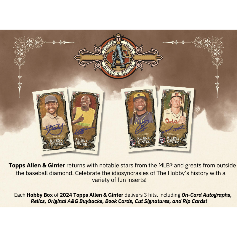 2024 Topps Allen and Ginter Baseball Hobby 12 Box Case