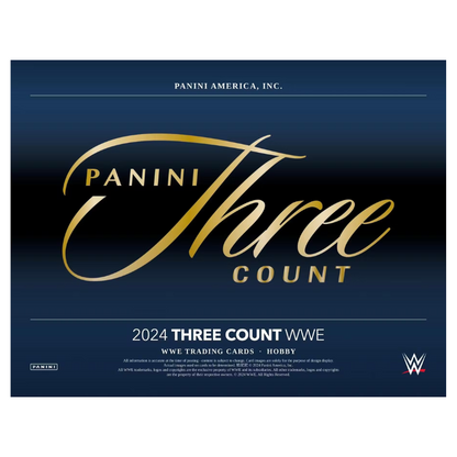 2024 Panini Three Count WWE Wrestling Hobby 10 Box Case