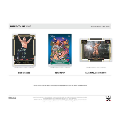 2024 Panini Three Count WWE Wrestling Hobby Box