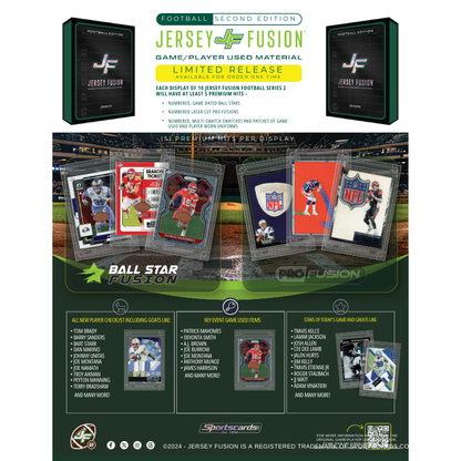 Jersey Fusion Football 2nd Edition Box