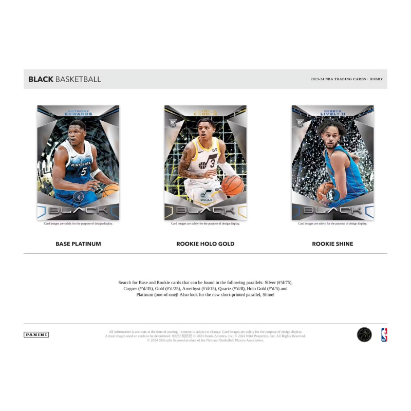 2023/24 Panini Black Basketball Hobby Box
