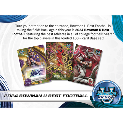 2024 Bowman University Best Football Hobby Box