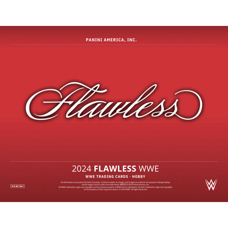 2024 Panini Flawless WWE Hobby Box