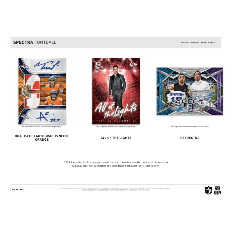 2024 Panini Spectra Football Hobby 8 Box Case