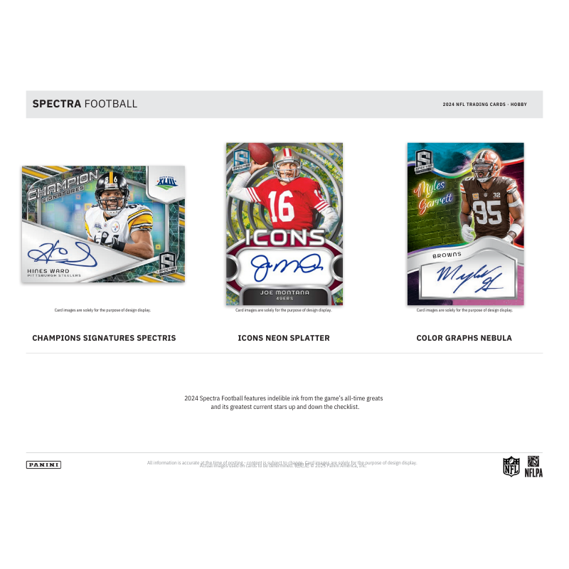 2024 Panini Spectra Football Hobby 8 Box Case