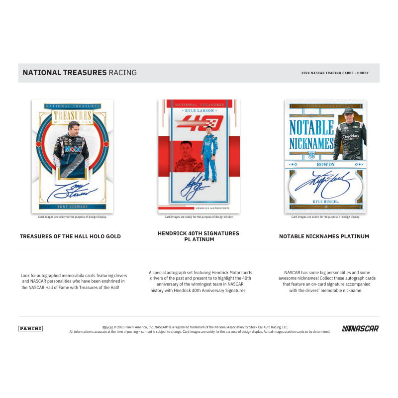2024 Panini National Treasures Racing Hobby Box