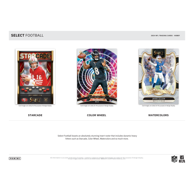 2024 Panini Select Football Hobby 12 Box Case