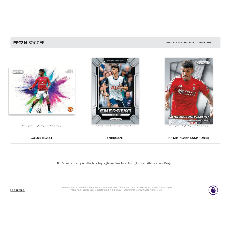 2024/25 Panini Prizm EPL Soccer Breakaway Box