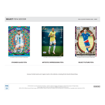 2024/25 Panini Select FIFA Soccer Hobby Box