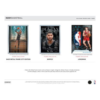 2024/25 Panini Noir Basketball Hobby Box