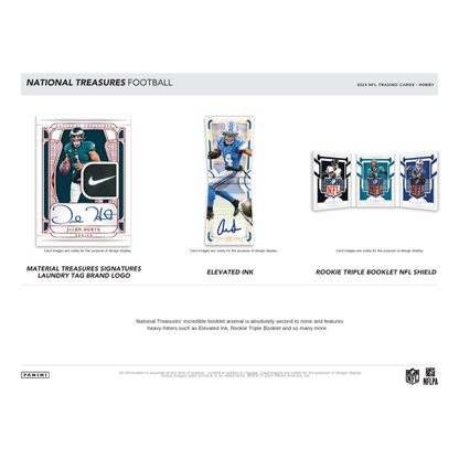 2024 Panini National Treasures Football Hobby Box