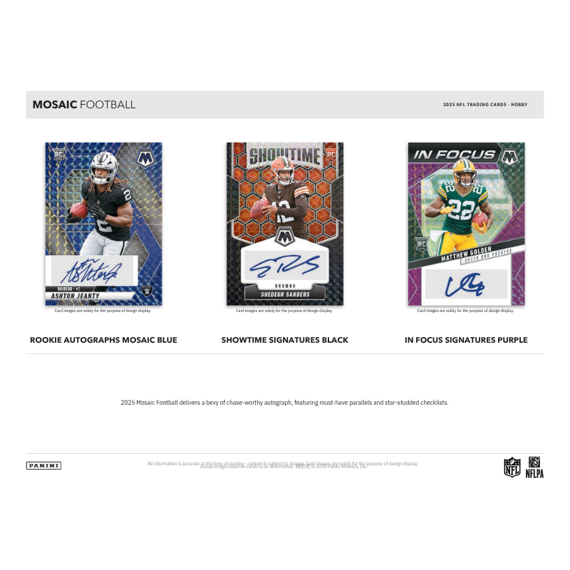 2025 Panini Mosaic Football Hobby Box