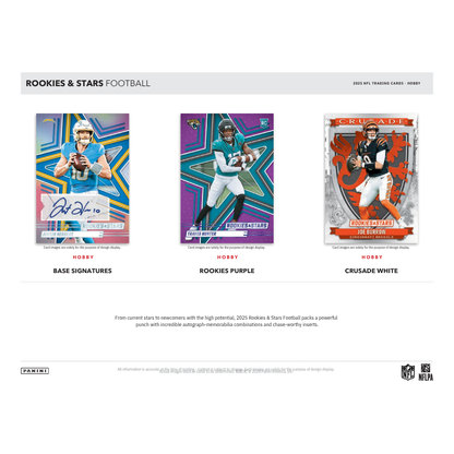 2025 Panini Rookies & Stars Football Hobby Box