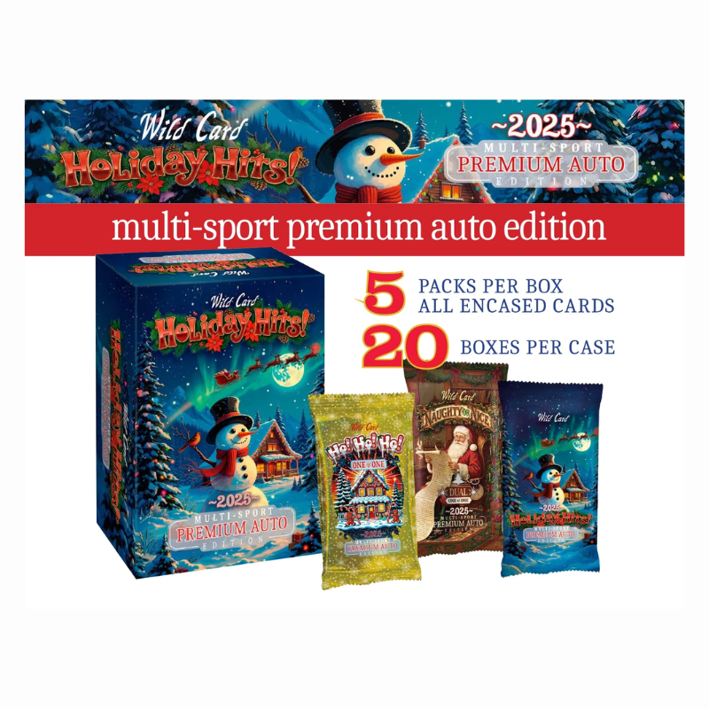 2025 Wild Card Holiday Hits Multi Sport Premium Auto Edition
