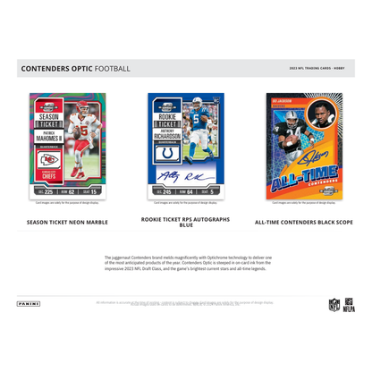 2023 Panini Contenders Optic Football Hobby Box