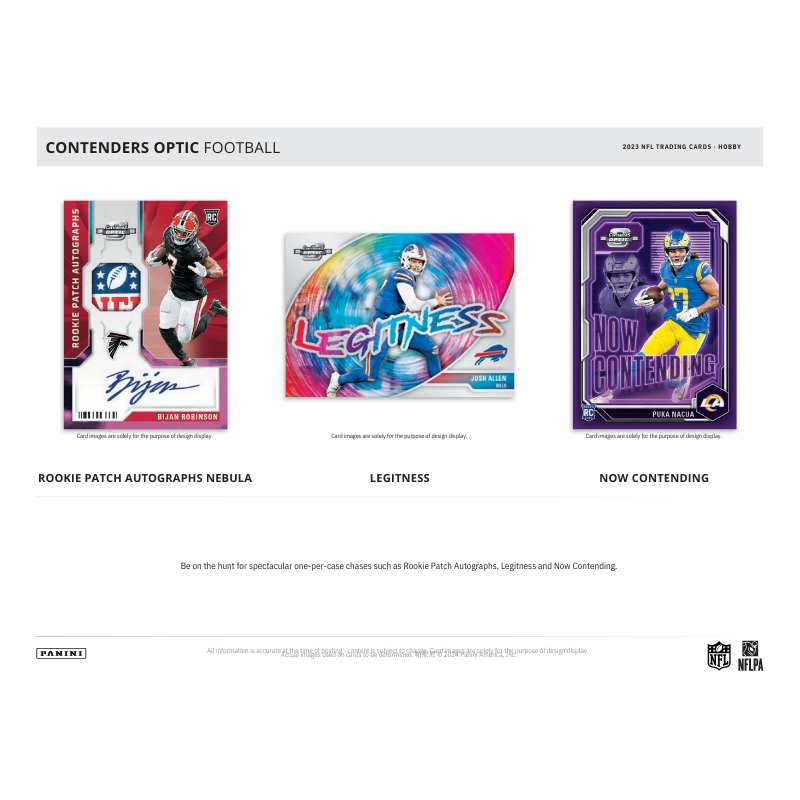 2023 Panini Contenders Optic Football Hobby Box