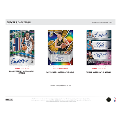 2023/24 Panini Spectra Basketball Hobby Box