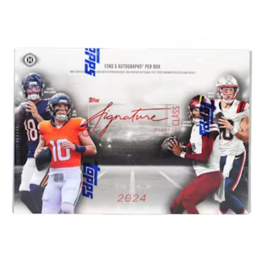 2024 Topps Signature Class Football Hobby Box