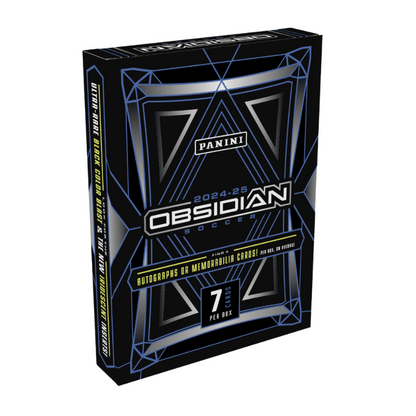 2024/25 Panini Obsidian Soccer Hobby 12 Box Case