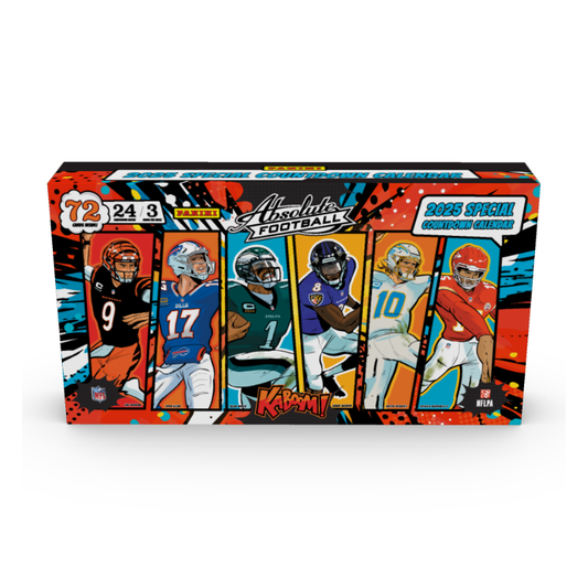 2025 Panini Absolute Football Kaboom Countdown Calendar
