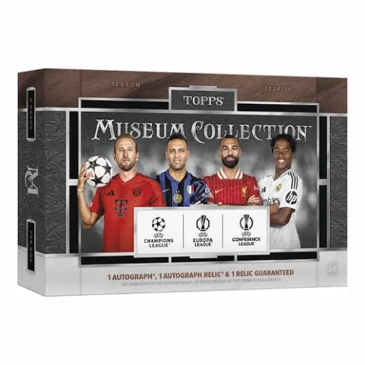 2024/25 Topps UEFA Club Competitions Museum Collection Soccer Hobby Box